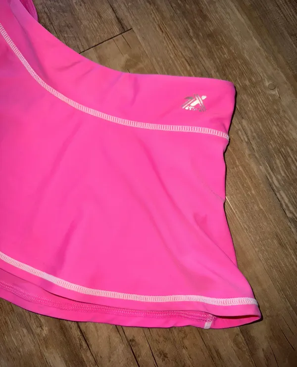 ZeroXposur Tiny 2000’s Y2K Hot Pink Mini Swim Skirt! - Image 5