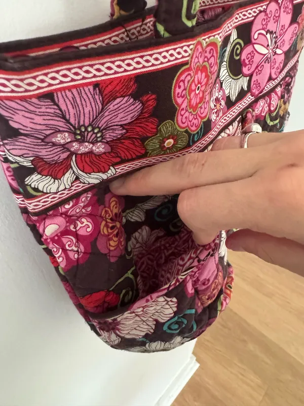 Vera Bradley Mod Floral Pink Morgan Shoulder Bag/Tote - Image 3