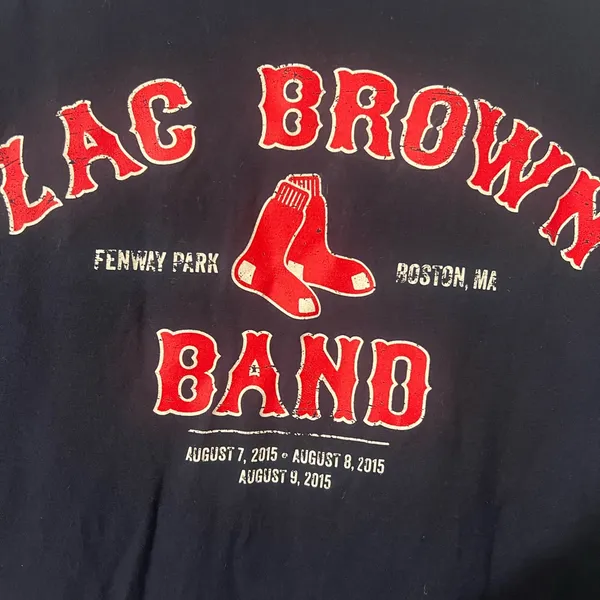 Zac Brown Band Navy Blue T-Shirt - Image 2