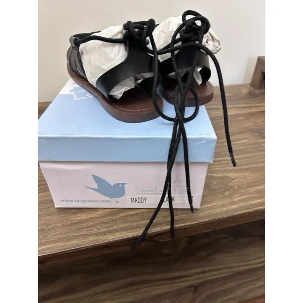 Farylrobin‎ Maddy Black gladiator sandals size 8 - Image 5