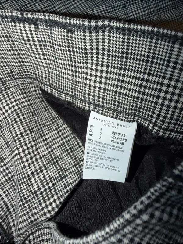 American Eagle Super High Rise Wide Leg Pant Size 2 Regular New with tag - Image 7