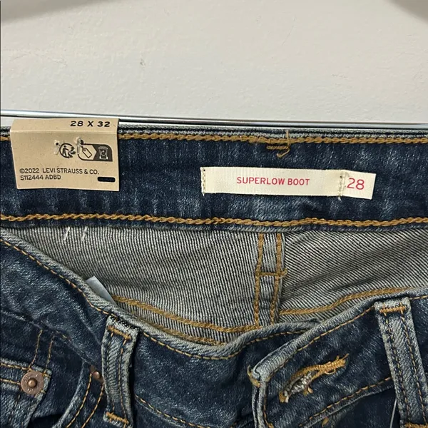 Levi’s Superlow Bootcut Jeans - Image 7
