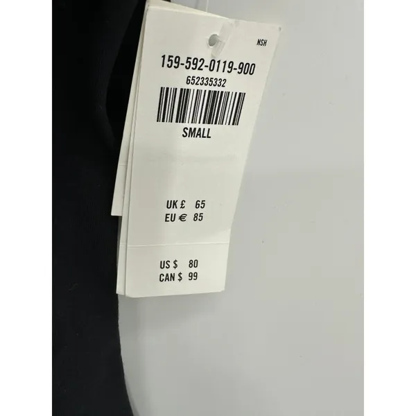 Abercrombie & Fitch‎ Women Navy Blue White Trim Bodycon Dress S Sleeveless 5686 - Image 5