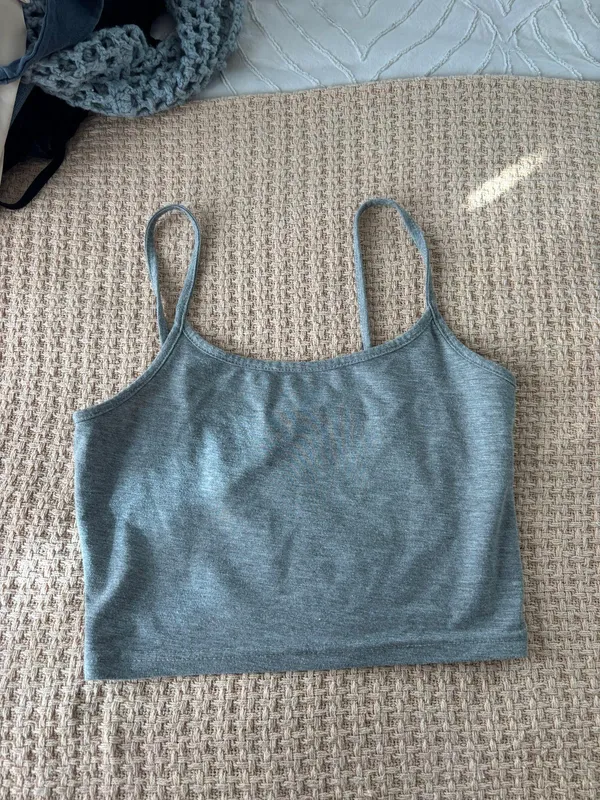 Grey Soft Tank Size XS - Image 3