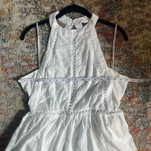 Petal and Pup Raffael High Neck Mini Dress Lace NWT Size Large 100% cotton - Image 6