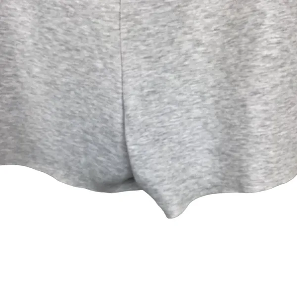 Skims‎ NWT Size 3X Cotton Fleece Shorts Light Heather Gray Drawstring Lounge - Image 7