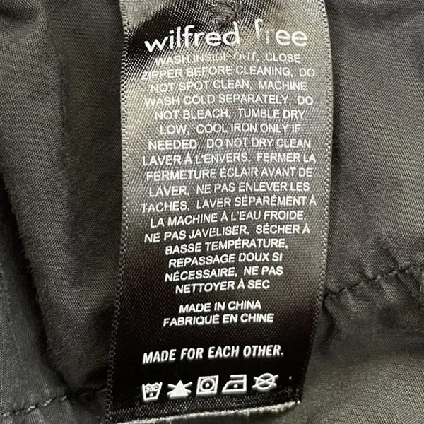 Aritzia Wilfred Free High Rise Utility Pants in Black – Size 10 - Image 8