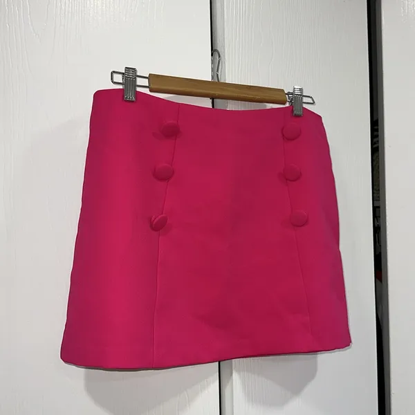 Zara hot pink skirt - Image 3