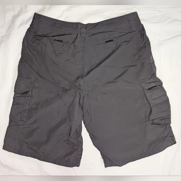 REI Co-Op Sahara Cargo Shorts W4 Charcoal/Black - Image 2