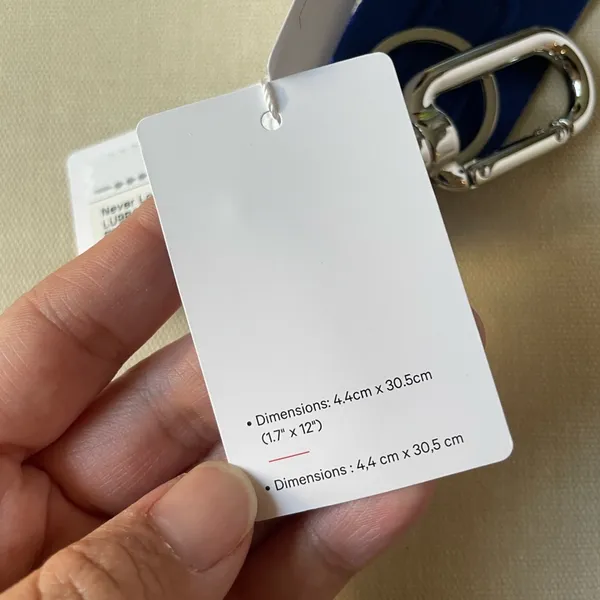 Lululemon Never Lost Keychain - Riverside/Faint Lavender - Image 8