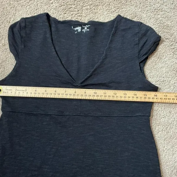 Horny Toad Granola Girl V-Neck Empire Waist Dress Womens M‎ Minimalist - Image 3