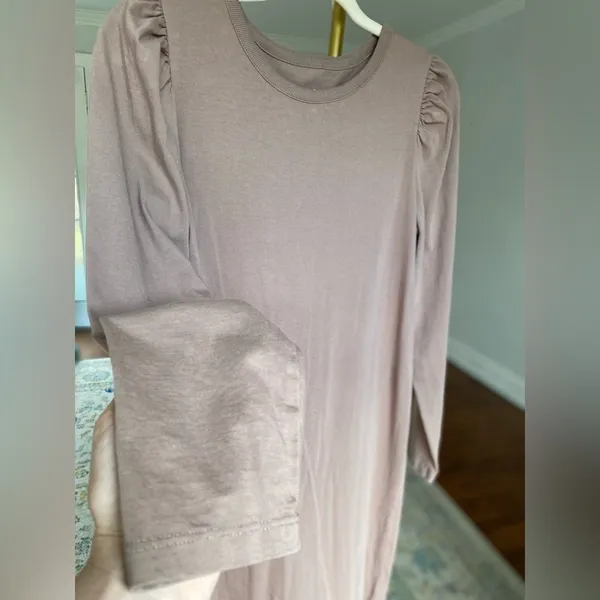 Universal Threads Cotton Maxi Dress Cottagecore Boho Long Sleeve Normcore Scandi‎ - Image 5