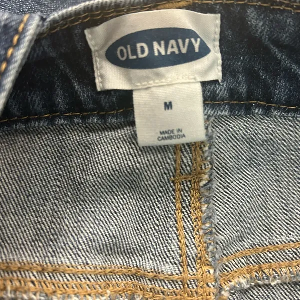 Denim Overalls with Adjustable Straps Medium—get ready to get cute with OLD NAVY - Image 6