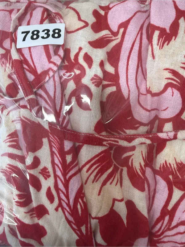 Abercrombie & Fitch Pink Linen Floral Sundress size XXS NWT - Image 5