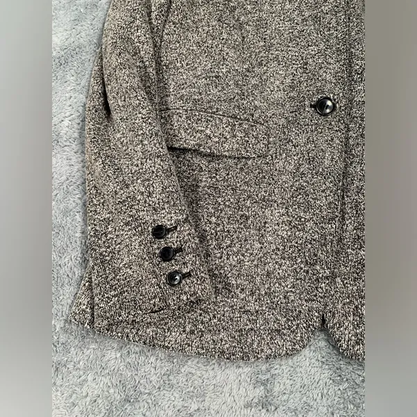 Loft Gray Tweed Jacket blazer 8 - Image 2