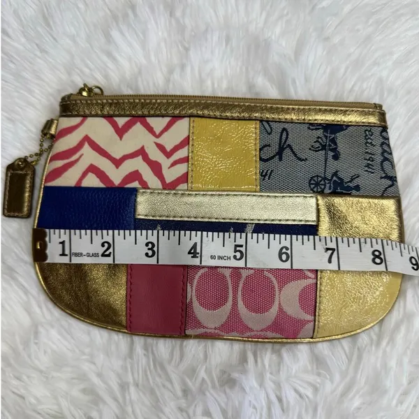 COACH Patchwork Large Wristlet - Image 9