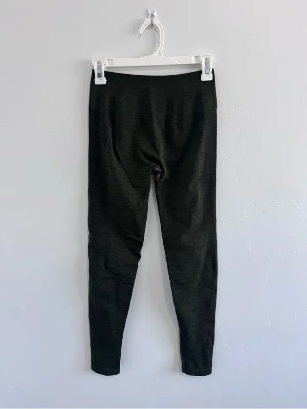 Alphalete Green Women's High-Waist Leggings - Image 2