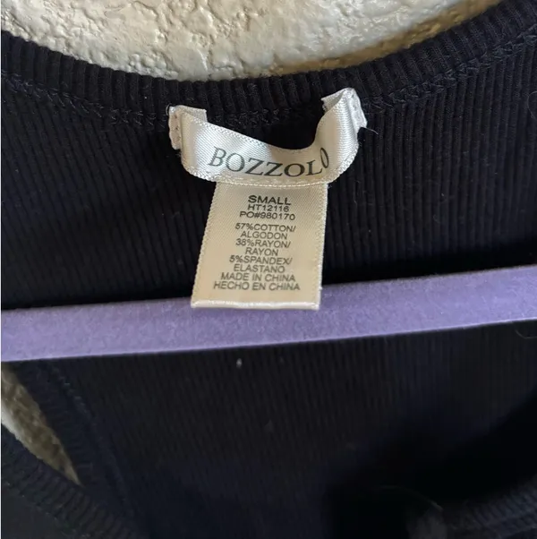 Black Bozzolo tank top  - Image 5