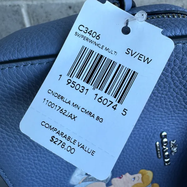 Coach Disney X  Mini Camera Bag With Cinderella c3406 - Image 6
