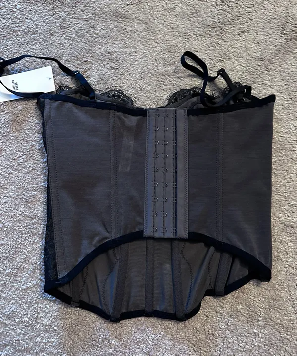 Urban Outfitters Black Corset - Image 2