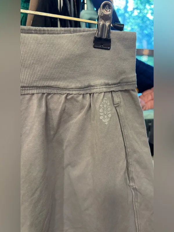 NWOT Free People FP Movement Hot Shot Harem Shorts - blue granite grey - Small - Image 8
