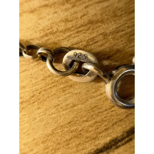 Sterling Silver 925 Anklet Star‎ Heart - Image 4