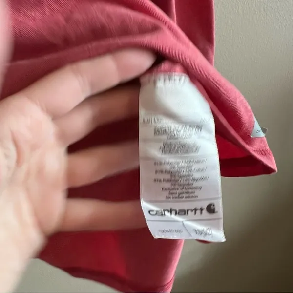 ✨‎ Carhartt Force Women’s Pink Quarter Zip XS - Image 6