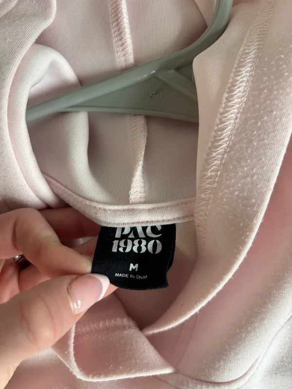 Light Pink Pacsun Hoodie - Image 2