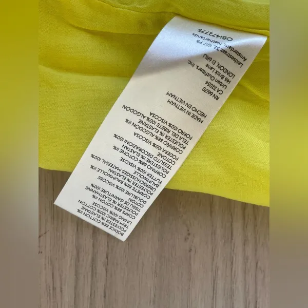 Anthropologie Backless Dress in Bright Yellow - Image 13