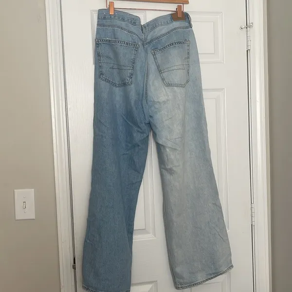 American Eagle two tone high waisted wide leg - Image 3