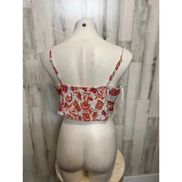 Floral tank top Pink Size XL - Image 3