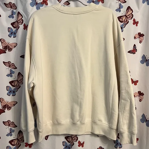 Wild Fable Montauk sailing club cream crewneck sweatshirt - Image 2