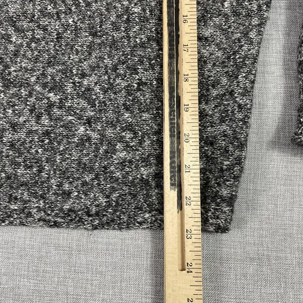 Lauren Ralph Lauren Sweater Womens Small Gray Cotton Acrylic Crew Neck Knit - Image 4