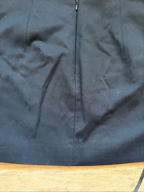 Helmut lang Black Lace-Up Mini Skirt - Women size 4 goth grunge - Image 6