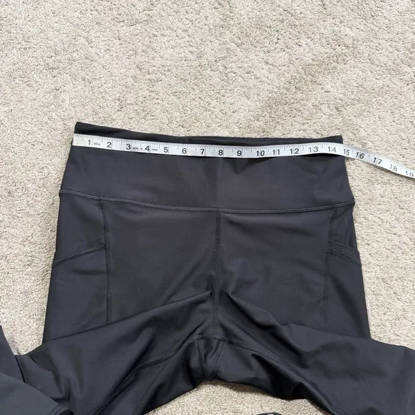 Old Navy Women’s Powersoft High Rise 7/8 Leggings Pockets in Black L - Image 11