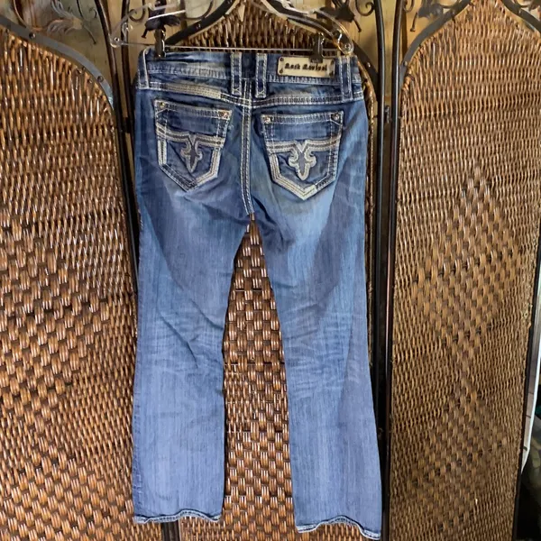 Rock Revival Jacklyn Boot Jeans Size 29 - Image 2
