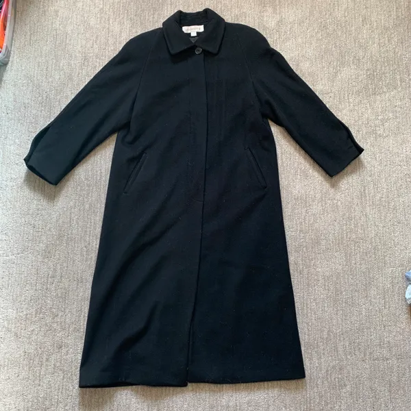 Liz Claiborne Long Wool Coat - Image 3
