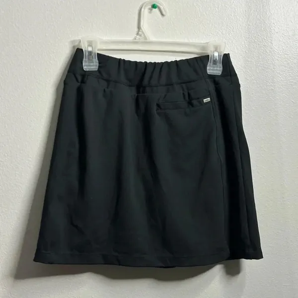 Tail White Label Skort Skirt XS‎ Black Athletic Activewear Gym Tennis Workout - Image 9