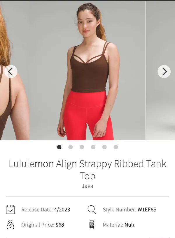 Lululemon Align Strappy Tank Top - Image 3