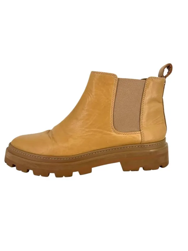 Madewell Mariam Chelsea Boot Tan Leather Womens Size 10.5 Gorpcore Utility - Image 2