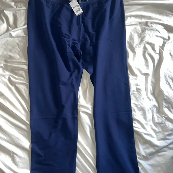 Figs Livingston Basic Scrub Pants Women’s Size XXL Tall Navy Blue T21003T NEW - Image 3