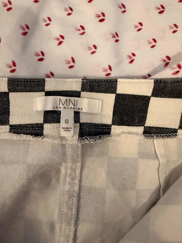 Topshop Checker skirt - Image 3