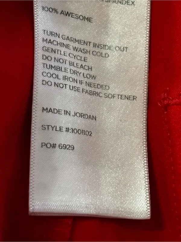 Figs Women’s KADE Cargo Scrub Pant size XS/P in red - Image 6