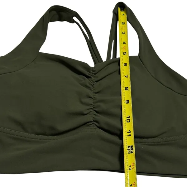 BuffBunny Rosa Sports Bra Deep Olive Green Athletic Outdoors Gym Workout XS‎ - Image 8