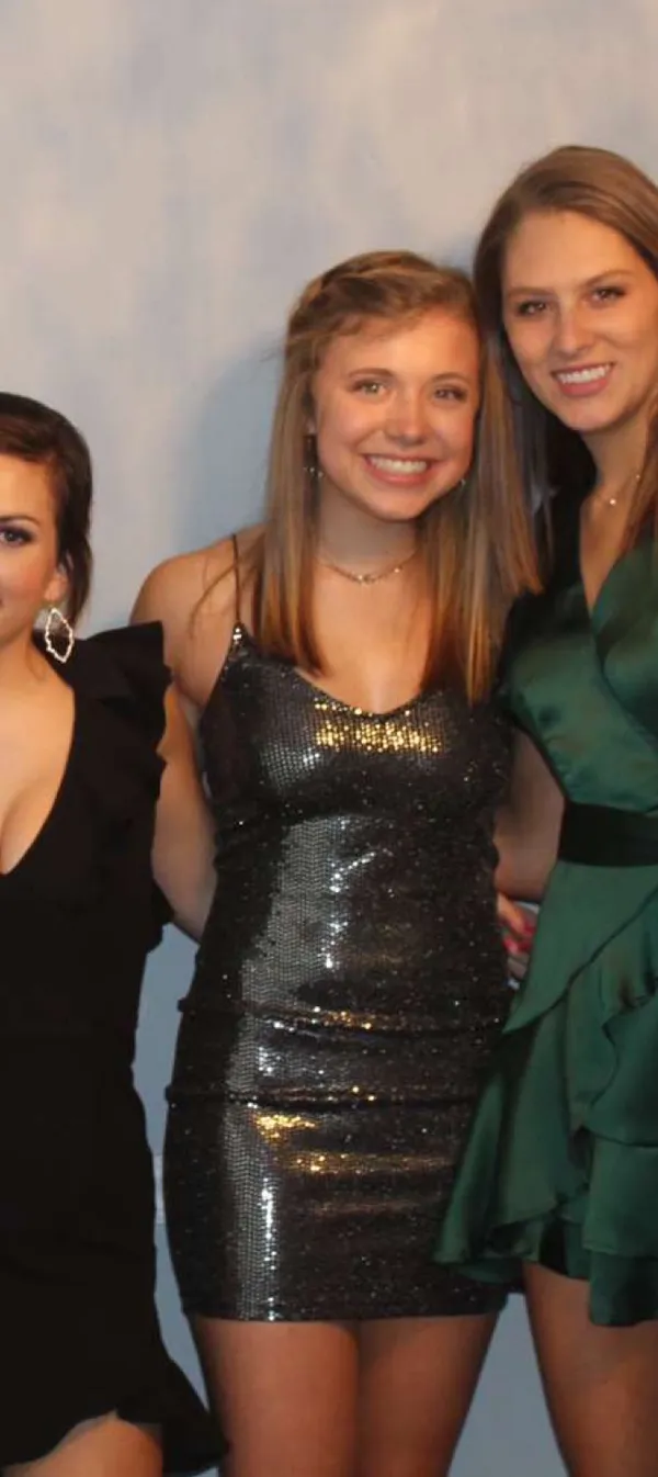 H&M Sparkly Mini Dress - Image 4