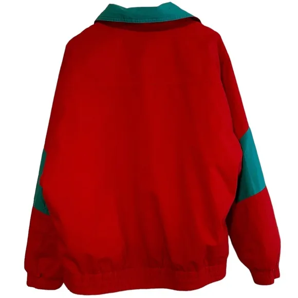 Eddie Bauer‎ Red and Blue Gore-Tex Pullover Windbreaker Jacket Sz L - Image 6