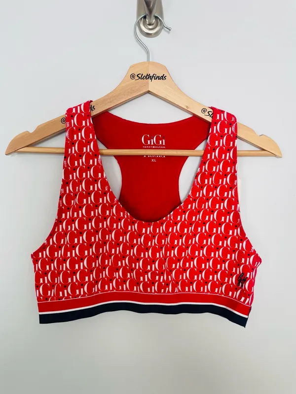 Tommy Hilfiger x Gigi Hadid Collab Sports Bra- Size XL- NWT- Limited Collection - Image 8