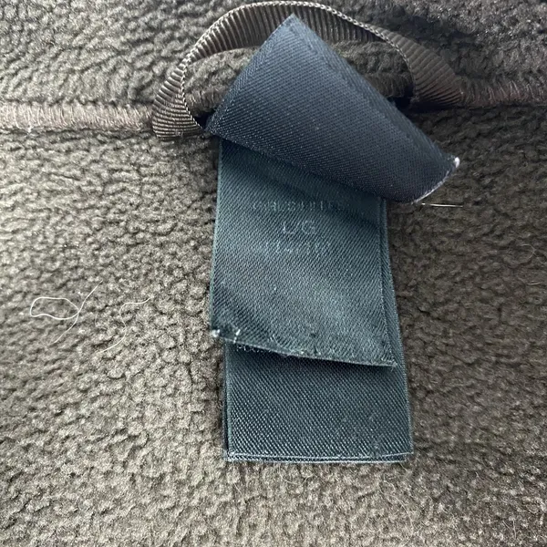 The‎ North Face Jacket Girls Large 14-16 Brown Full Zip Fleece Zipper Broken - Image 5