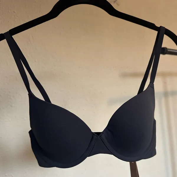 Skims Fits Everybody T-Shirt Demi Bra‎ Onyx Size 36A NWT - Image 8