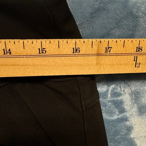 1909 | Halara High Waisted Wide Leg Pockets Yoga‎ Trousers Black Womens L - Image 3